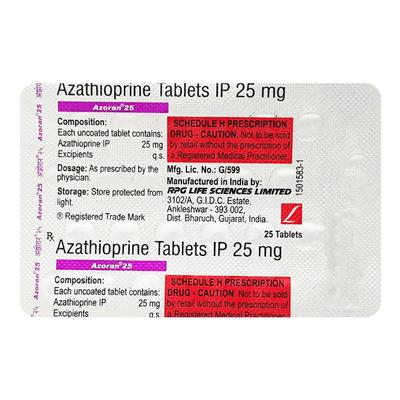 Azoran 25mg Tablet 25'S - Auto Immune Disease-Imm