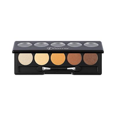 Flormar Color Palette Eye Shadow 004 Golden Caramel 9 gm - Eyeshadow, Bases & Primers