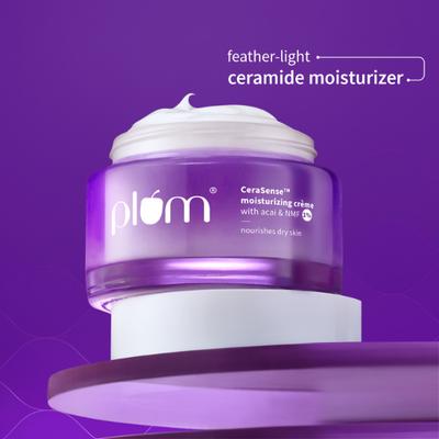 Plum CeraSense Moisturizing Creme - Instant barrier repair & 72-hr moisturization 50 g - Face Moisturizers