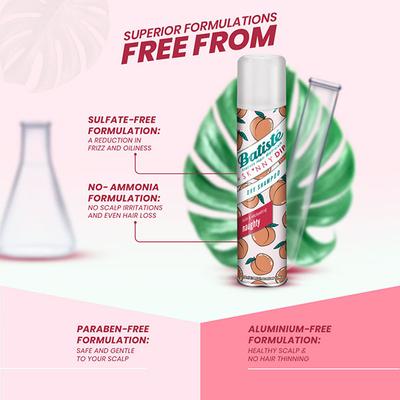 Batiste Dry Shampoo Naughty 200 ml - Dry Shampoos & Conditioners