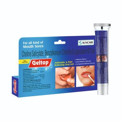 Suncare Geltop Gel 10 gm - Toothpaste
