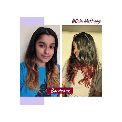 2.Oh! Semi Permanent Hair Color + Lightning Kit - Bordeaux Combo 1's - Hair Creams