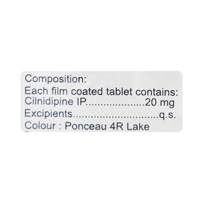LNBLOC 20 Tablet 15's - Hypertension-Cal