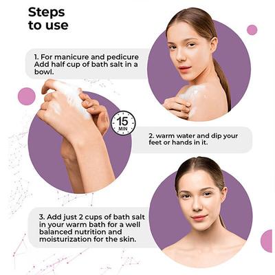 Cosmos by Bewakoof Mood-boosting Bath Salt Powered By Lemon 100 gm - Bath Salts