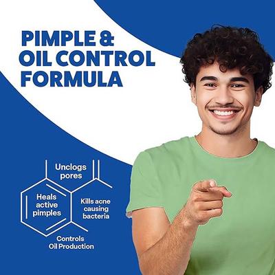 Bombay Shaving Company Anti Acne Facewash with Salicylic Acid, Controls Acne & Fights Pimples 150 gm - Face Washes