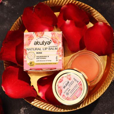 Atulya Rose Lipbalm 5 gm - Lip Glosses