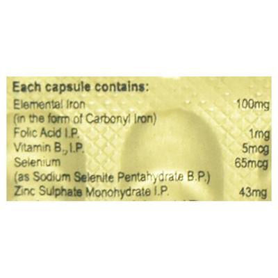 Hemogold Capsule 10'S - Anaemia-Sup