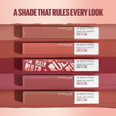 Maybelline New York Superstay Matte Ink Lip Color Ruler - 80 5ml - Liquid Lipsticks