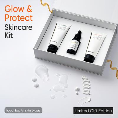 Minimalist Glow and Protect Skincare Kit, Premium Gift Hamper for All Skin Types for Women and Men 180 gm - Face Moisturizers
