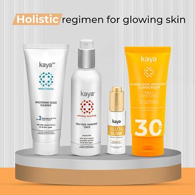 Buy Kaya Gluta Glow Face Serum Pigmentation Reduction, Uv Damage Repairs 30  ml Online at Discount Price | Netmeds