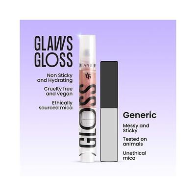 Fae Beauty Sizzling High Shine Moisturising Lip Gloss Enriched with Passion Fruit Oil and Vitamin E Sizzling 6gm - Lip Glosses