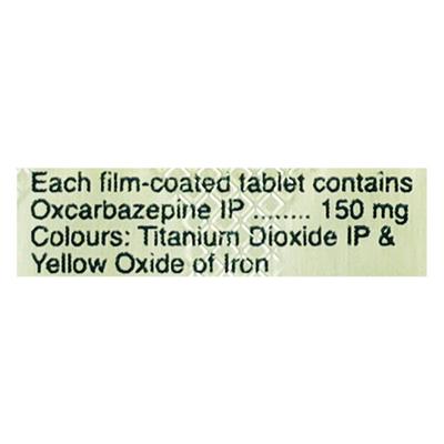 Oxcarb 150mg Tablet 10'S - Epilepsy/Convulsion-Ant