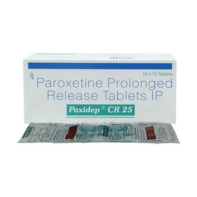 Paxidep CR 25mg Tablet 10'S - Depression-Ant