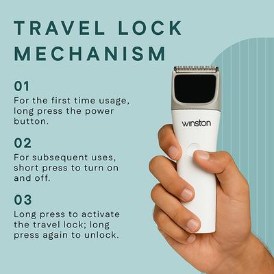 Winston Nut Groomer 1.0 Lite - Rechargeable Waterproof Body & Ball Trimmer 1's - Trimmers