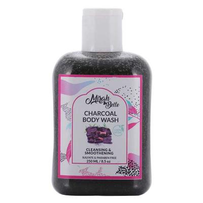 Mirah Belle Charcoal Body Wash 250 ml - Shower Gels & Body Wash