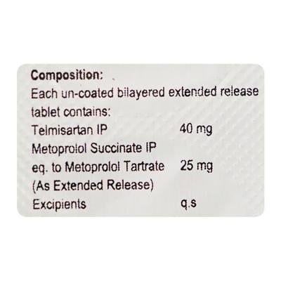 TELDAWN BETA 40/25 Tablet 10's - Hypertension-Ang