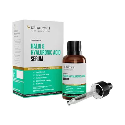 Dr. Sheth's Haldi & Hyaluronic Acid Serum 30ml - Face Serum