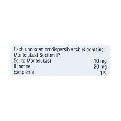 MONTEK BL Tablet 10's - Allergies-Ant