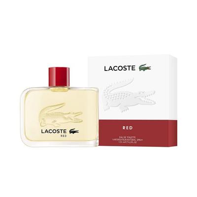 Lacoste Red Eau De Toilette 125 ml - Men Perfumes (Edt/Edp)
