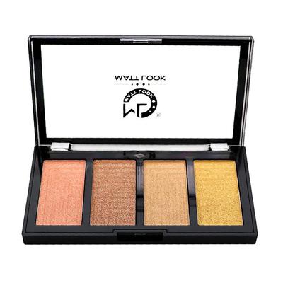Matt Look Beauty Highlighter Palette, Forever Lit 20 gm - Highlighters & Illuminators