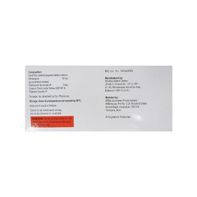 MSN MIRABIG S 50 Tablet 10's - Bladder And Prostate Disorders-Dru