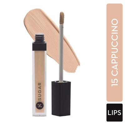 SUGAR Cosmetics Magic Wand Waterproof Concealer - 15 Cappuccino (Light Cool Undertone) 8.4 ML - Concealer