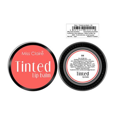Miss Claire Tinted Lip Balm 04 3 Gm - Lip Balms