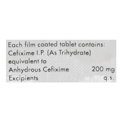 Cefi 200mg Tablet 10'S - Bacterial Infections-Cep