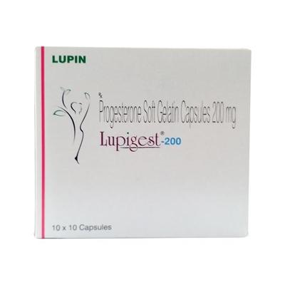 Lupigest 200mg Capsule 10'S - Hormonal Therapy-Oes