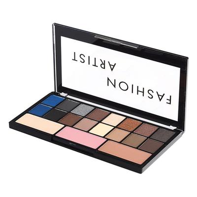 Swiss Beauty Fashion Artist Eyeshadow & Blusher Palette - (Shade-1) 28 gm - Blushes