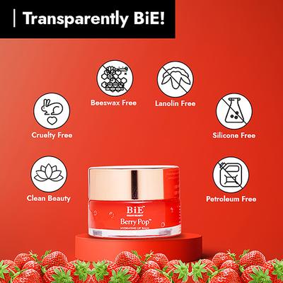 Bie - Beauty By Bie Berry Pop-Hydrating Lip Balm 5 gm - Lip Balms