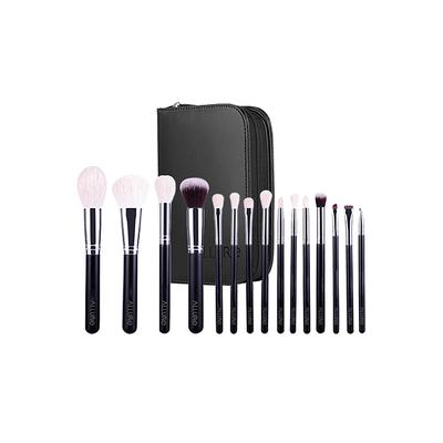 Allure (Set of 15) Silver Goat hair Brushes -SGK-15 1's - Face Brush