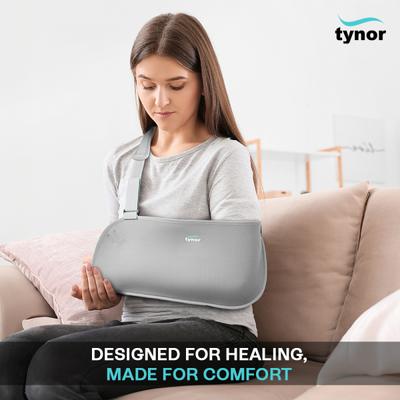 Tynor Pouch Arm Sling Baggy (L) (C 06) - Arm/Elbow Supports