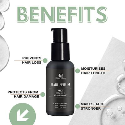 House of Beauty Intensive Hair Growth Serum W,T Sunscreen for Dry, Frizzy & Dull Hair 30 ml - Hair Serums