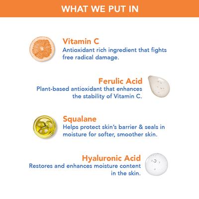 The Moms Co. All Day Glow Vitamin C Routine Face Wash, Toner Face Cream 1's - Face Moisturizers