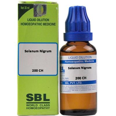 SBL Solanum Nigrum 200C Liquid 30 ml - Dilutions