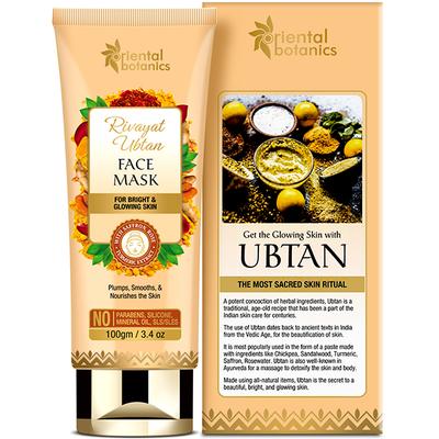 Oriental Botanics Rivayat Ubtan Face Mask 100 ml - Masks & Peels