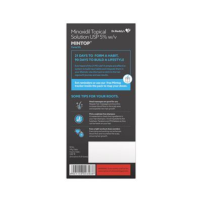 MINTOP FORTE 5% NEW PACK HAIR REGROWTH FORMULA Solution 60ml - Hair Loss-Oda