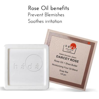 Hada Secrets Japan Darcey Rose Soap 125 gm - Soaps