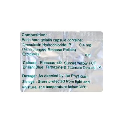 Tamflo 0.4mg Capsule 10'S - Bladder And Prostate Disorders-Dru