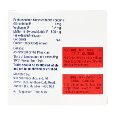 VOLIX TRIO 1 Tablet 15's - Diabetes-Ant