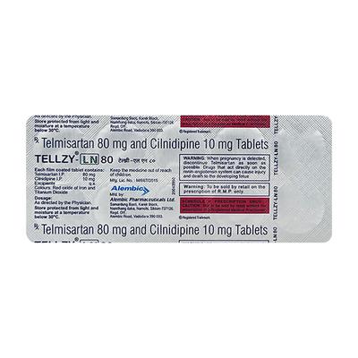 TELLZY LN 80 Tablet 10's - Hypertension-Ana