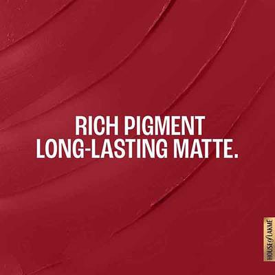Lakme Forever Matte Lipstick, Made With French Rose Oil Extracts, Red Wine, 4.5 gm - Lipsticks
