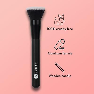 Sugar Cosmetics Blend Trend Foundation Brush - 052 Kabuki 1's - Foundation