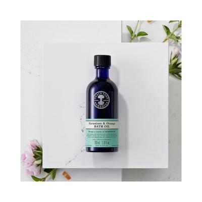 Neal'S Yard Remedies Geranium and Orange Bath Oil, 100 ml - Shower Gels & Body Wash