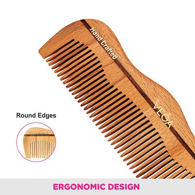 Vega Tail Comb (Steel Pin) (HMBC - 304) 1s - Hair Combs