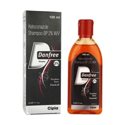 Danfree 2% Shampoo 100ml - Fungal Infections-Taa