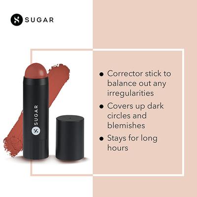 SUGAR Cosmetics Face Fwd Corrector Stick - 02 Onward Orange (Orange) 9 gm - Concealer