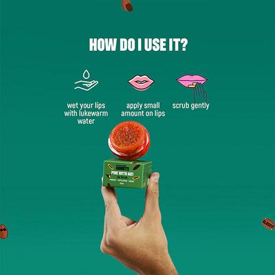 GONUTS By Bewakoof Pine With Me Lip Scrub By Bewakooof 30 gm - Lip Balms