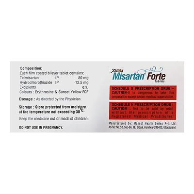 MISARTAN FORTE Tablet 15's - Hypertension-Ang